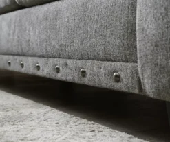 Alexandria Gray Chenille Sofa -Furniture Promotion Store 810616679 810616680 B0 3