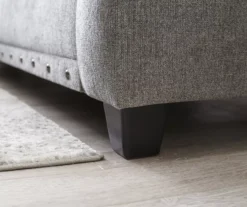 Alexandria Gray Chenille Sofa -Furniture Promotion Store 810616679 810616680 B0 4